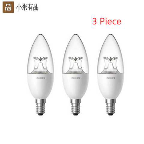 New Original Xiaomi Smart Candle Shape LED Lamp E14 Bulb light 3.5W 0.1A 220-240V 50/60Hz Wifi Remote Control by Mi home App D5 ► Photo 1/6
