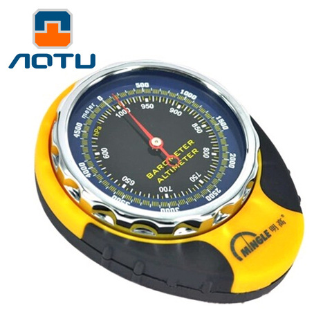 4-in-1 Compass Thermometer Altimeter Barometer. Mountaineering and camping tool. Professional compass. No battery required. ► Photo 1/6