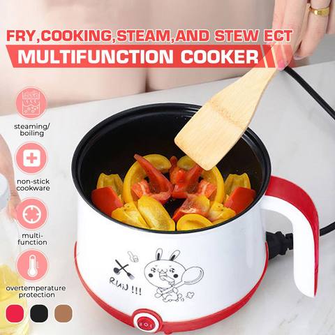 Mini Electric Rice Cooker Non-stick Cooking Machine 1.8l Single/Double  Layer