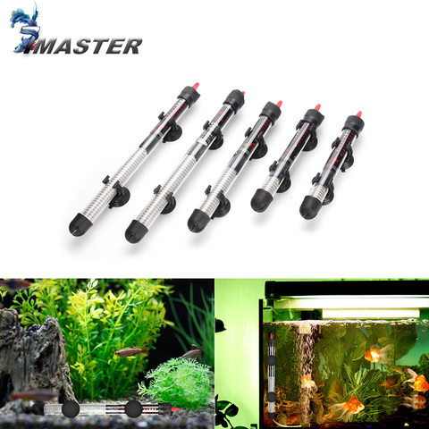 110v-220v YUGE Adjustable Temperature Thermostat Heater Rod 25W/ 50W/ 100W/ 200W/ 300W Submersible Aquarium Fish Tank Water Heat ► Photo 1/6