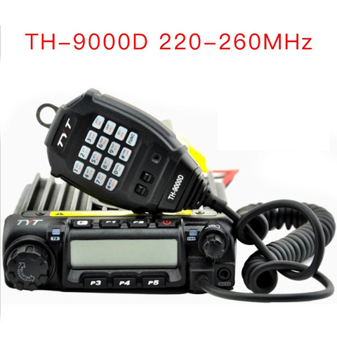 TYT Vehicle Two Way Radio TH-9000D 220-260MHz 60Watts Output Power Car Transceiver TH9000D Walkie Talkie ► Photo 1/6