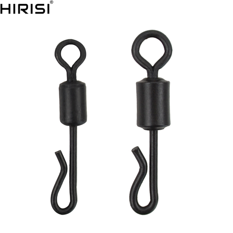 50x Carp Fishing Swivels Quick Change Stainless Steel for Carp Fishing Rig Fishing Accessories Terminal Tackle ► Photo 1/6