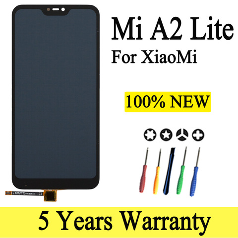 Lcd For Xiaomi Mi A2 Lite LCD Display With Frame Digitizer Display Touch Screen Replacement For Xiaomi MiA2 Lite A2Lite Display ► Photo 1/6