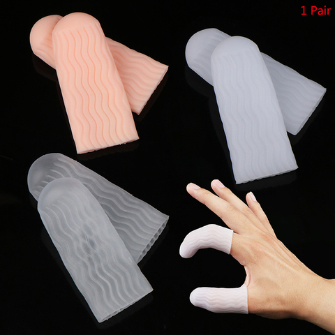 1 Pairs Silicone Gel Tube Bandage Finger Toe Protector Glove Sleeves Pain  Relief Heated Finger Gloves Non-Slip - Price history & Review, AliExpress  Seller - My-July Store