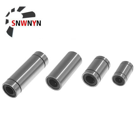 12pcs/Lot LM8UU Linear Bearings LM10UU LM12UU LM16UU Linear Bushing 8mm For CNC Rod Linear Rail Shaft Aluminum Parts ► Photo 1/6