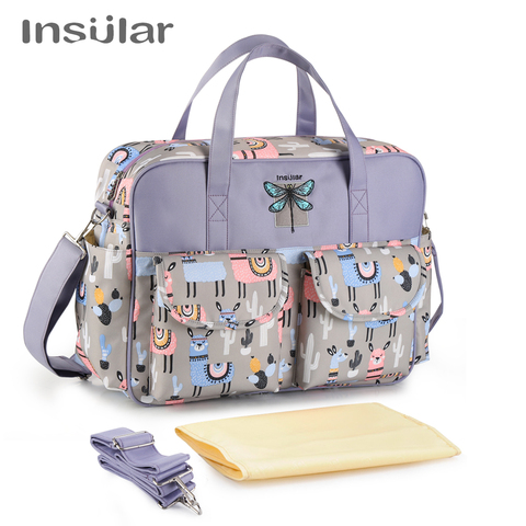 New Styles Waterproof Diaper Bag Large Capacity Handbag Messenger Travel Bag Multifunctional Maternity Mother Baby Stroller Bags ► Photo 1/6