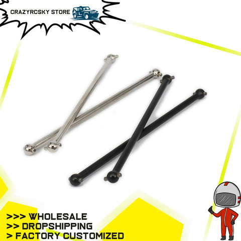 Alloy 2PCS Dogbone 61 63 70 77 84 87 89.5 101mm universal shaft for 1/10 RC Car HPI HSP Traxxas Losi Axial Kyosho Tamiya Himoto ► Photo 1/6