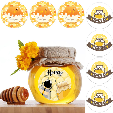 4.5CM Honey Party Stickers Honeybee Baby Shower Mommy To Bee Lovely Paper Stickers Kids Gift Birthday Party Decoration ► Photo 1/6