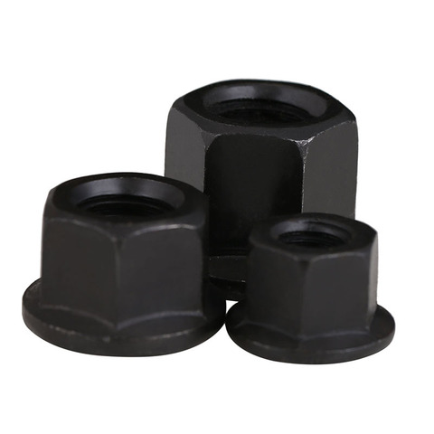 High flange nut with pad height nut/pressure plate nut/hexadecimal flange thickening nut M10-M30 2PCS ► Photo 1/4