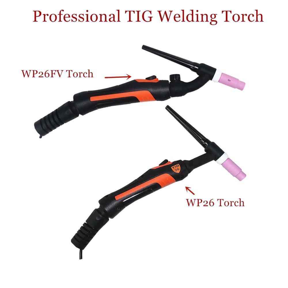TIG Welding Torch Body WP-26 WP26V WP-26F WP26FV A-200 GTAW Torch Head Professional WP26 
