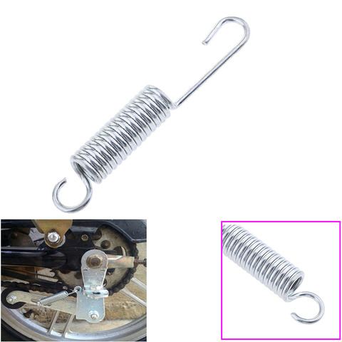 Chrome Motorcycle Kickstand Spring Stand Spring Tension Coil Spring for CRF50 TTR Lifan YX SSR Dirt Pit Bike ► Photo 1/6