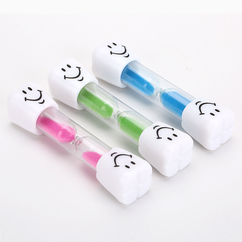 Children Kids Gift Hourglass Toothbrush Timer 3 Minute Smiling Face For Cooking Sandy Clock Brushing-Teeth Sands Timer Sandglass ► Photo 1/6