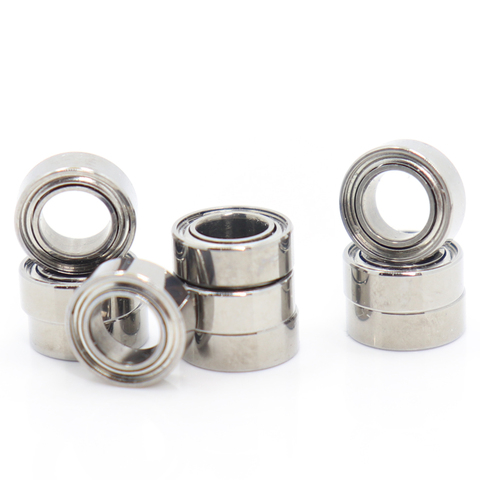 MR74ZZ Bearing ABEC-5 (10PCS) 4X7X2.5 mm Miniature MR74 - ZZ Z Ball Bearings L-740ZZ For Axial SCX10 II ► Photo 1/6