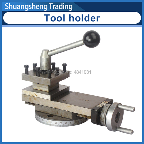 SIEG Lathe Tool holder/C10/SC10/M10/SM10 Machine tool slide/Slide rest/Compound Rest Assembly ► Photo 1/6