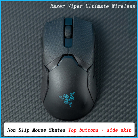 BTL DIY Handmade Non Slip Mouse Lizard Skin Stickers Grips Skates Suck Sweat for Razer Viper Ultimate Wireless Without Mouse ► Photo 1/6