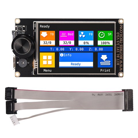 BIQU B1 TFT35 V3.0 Color Touch Screen 3.5inch Wifi 12864 LCD Smart Display  vs MKS TFT35 For SKR V1.4 Turbo B1 3D Printer Parts ► Photo 1/6