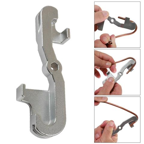 Auto Car Vehicle Metal 5mm Brake Pipe Bender Handy Tool with 2 Bending Options Hand-held Disassembly Tools ► Photo 1/6