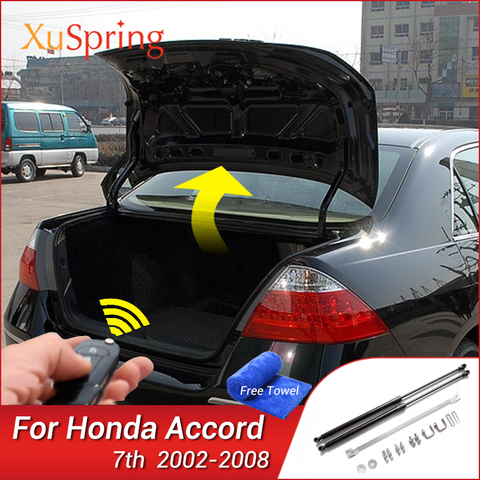 For Honda Accord 2002-2008 7th Car Rear Door Lifting Support Trunk Spring Booster Gas Struts Damper Styling ► Photo 1/6