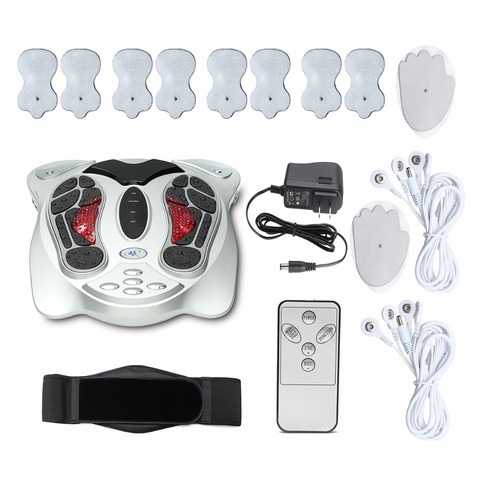 Electric Foot Massager Far Infrared Heating Acupuncture Points Reflexology Feet Massage Machine Slimming Belt Pads for Body Care ► Photo 1/1