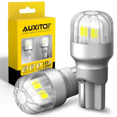 AUXITO 2pcs T15 W16W LED Canbus Bulbs OBC Error Free Car Backup Reverse Lights 921 912 T16 LED Bulb Car Reverse Lamp White 6000K ► Photo 1/6