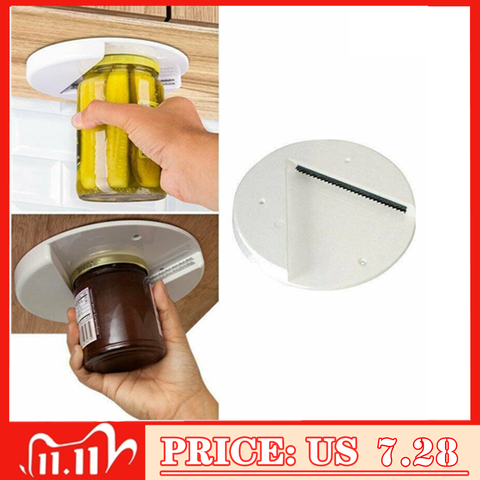 Arthritis Glass Jar Opener for Under the Kitchen Cabinet Counter Lid Remover Aid ► Photo 1/6