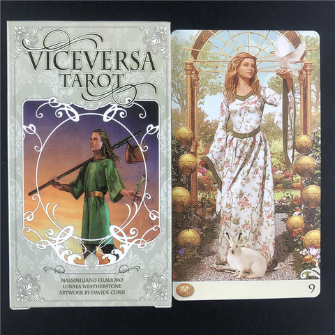 Vice Versa Tarot Kit Tarot Cards Oracle Deck Board Games For Family Gathering Party Playing Cards ► Photo 1/6