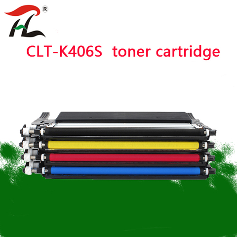 4PK Compatible toner cartridge for samsung 406s k406s CLT-406S CLT-K406S C406S Y406S CLP-360 365w 366W CLX-3305 C460FW 3306FN ► Photo 1/6