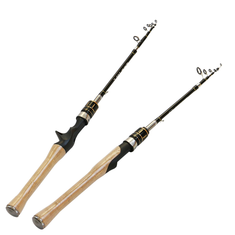 Carbon Telescopic UL Fishing Rod pole 1.8m 2g-7g Ultralight