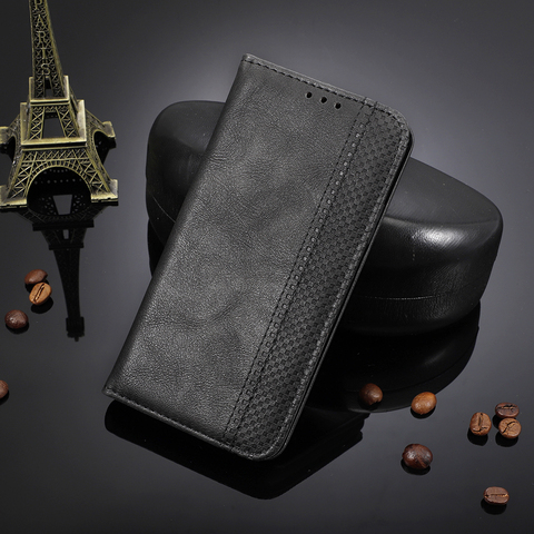 Leather Case for Redmi Note 8 9 Pro 7 8T 9S 9A 6 7A 8A K20 Pro Flip Book Case Cover For Xiaomi Mi 9T Note 10 Pro 9 Lite 8 SE A3 ► Photo 1/6