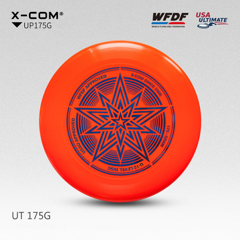 X-COM Professional Ultimate Flying Disc Certified by WFDF For Ultimate Disc Competition Sports 175g ► Photo 1/6