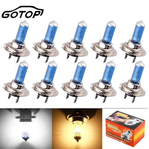 10pcs H7 100W 24V Super Bright Halogen Bulbs White Fog Lights Car Light Auto Halogen Lamp Bulb Driving Lamp White Car Styling ► Photo 1/6