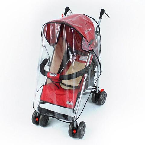 Baby Stroller Raincover Dust Universal Strollers Rain Cover Pushchairs Baby Carriage Waterproof Cover Raincoat Windshield Cover ► Photo 1/6