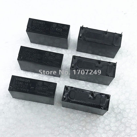 Free shipping 10Pcs original G5NB-1A-E-5V G5NB-1A-E-12V G5NB-1A-E-24V G5NB-1A-E G5NB 1A E 5VDC 12VDC 24VDC 5A250VAC 4Pin relay ► Photo 1/6