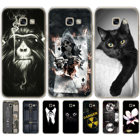 Silicone case for Samsung Galaxy A3 A5 A7 2015 2016 2017 case  A500 A510 A520 A300 A310 A320 A700 A710 A720 cover funda ► Photo 1/6