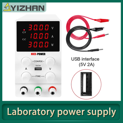 30v 10a Switching Adjustable Laboratory Power Supply Lab Profession Switched Bench Source Digital Fine Adjustment 220v 110v ► Photo 1/6