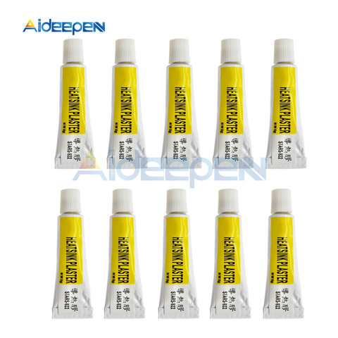 10PCS 5g*10 Star-922 GPU CPU Thermal Silicone Grease Compound Glue Cool Cooling Paste Heat For Heat Sink 50g ► Photo 1/6