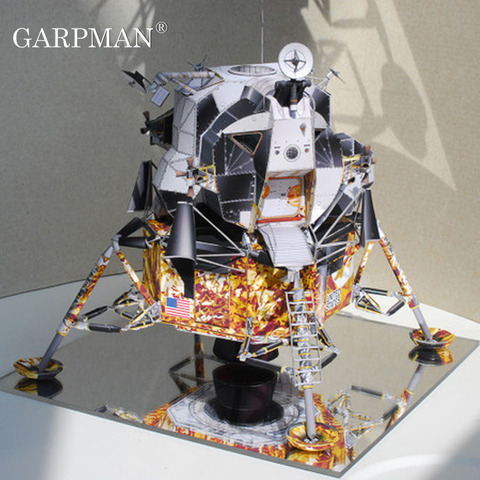 Hyperfine Apollo Landing Module 3D Paper Model DIY handmade Creative Art Decoration Personality ► Photo 1/5