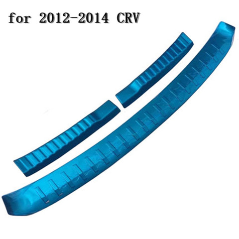 Car accessories stainless steel Rear Bumper Protector Sill Trunk Tread Plate Trim for Honda CR-V CRV 2007-2022 Car styling ► Photo 1/4