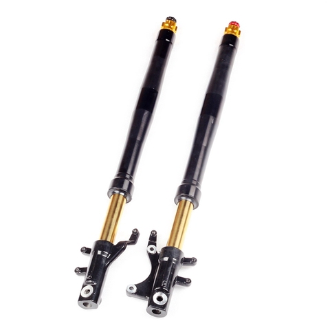 Motorcycle 665mm 715mm adjustable Front Fork Front Suspension Shock Absorber For Honda Msx125 M3 M5 M6 other electric monkey ► Photo 1/6