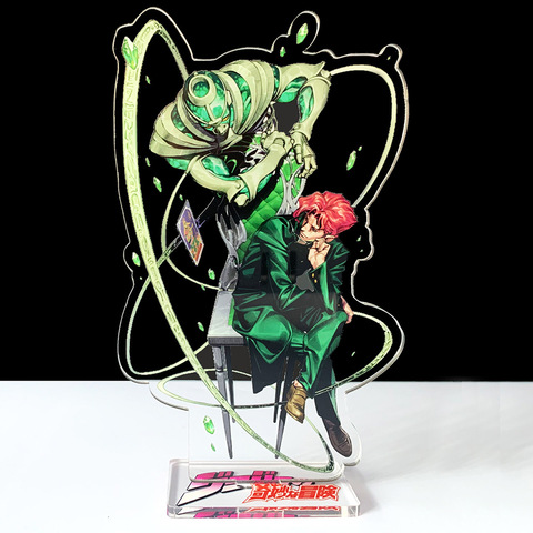 Jojo Jojo's Bizarre Adventure Kakyoin Noriaki Polnareff Acrylic Stand  Figure Model Plate Holder Cake Topper Anime Cool - Action Figures -  AliExpress