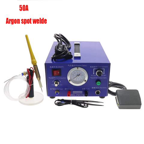DX 50A 220V High Power Argon Protection Pulse Spot Welder Laser Spot Welder Double Transformer ► Photo 1/6