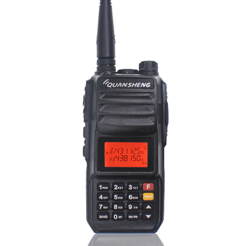 Walkie-Talkie 10KM QuanSheng TG-UV2 Plus 10W Long Range Talkie Walkie 10KM 4000mah Radio 10 KM vhf uhf Dual Band Analog UV2Plus ► Photo 1/6