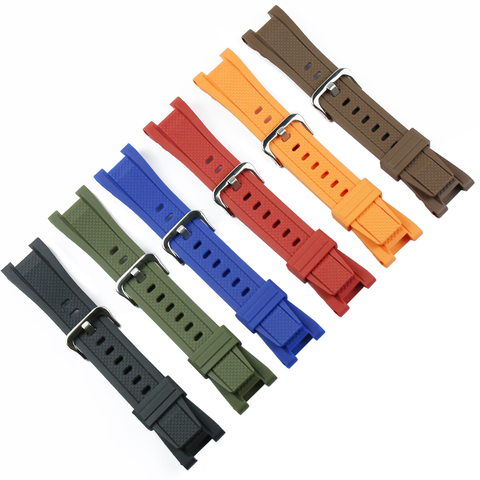 Resin strap men's pin buckle watch accessories for Casio bracelet GST-S130 S110 S100 W130L W100 W110 210 sports waterproof band ► Photo 1/6