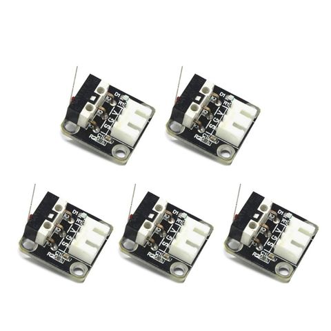 5Pcs 3D Printer Accessories X/Y/Z Axis End Stop Limit Switch 3Pin N/O N/C  Easy to Use Micro Switch for CR-10 Series Ender-3 ► Photo 1/6