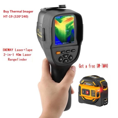 2022 New Released HT-19 Handheld Thermal Imager Detector Camera Infrared Temperature Heat with Storage Match Seek/FLIR Thermal ► Photo 1/1