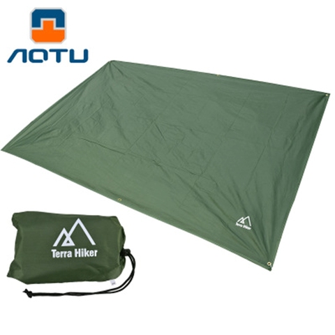 Multi-functional Awning Waterproof Tarp Picnic Mat Garden Canopy Sunshade Outdoor Camping Beach Sun Shelter 1.8*2.2M 2.4*2.2M ► Photo 1/6