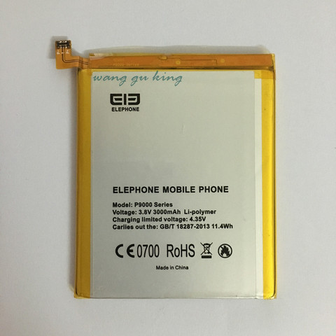 100% Original Backup Elephone P9000 P9000 Lite 3000mAh Battery For Elephone P9000 P9000 Lite Smart Mobile Phone ► Photo 1/2