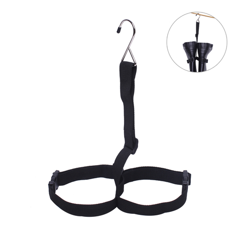 Fishing Wader Boot Hanger Adjustable Strap for Storage Drying  Wader Rack Belt Hanger Nylon Ribbon Hanging Shoes Hook Holder ► Photo 1/6