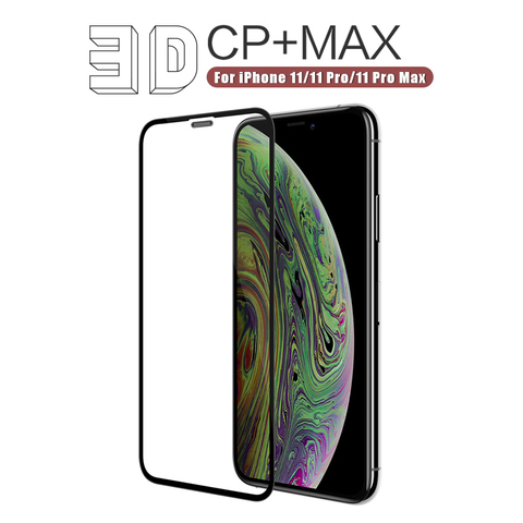 For iPhone 11 Pro Max Glass 6.7 NILLKIN 3D MAX Protective Screen Protector For iPhone 11 Glass Tempered Glass for iPhone 11 Pro ► Photo 1/6