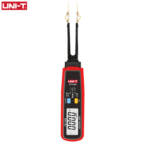 UNI-T UT116C SMD Tester 36V DC Voltage Battery Measurement Rotable Tweezer LED Diode Multimeter Resistor Capacitor Tester ► Photo 1/5
